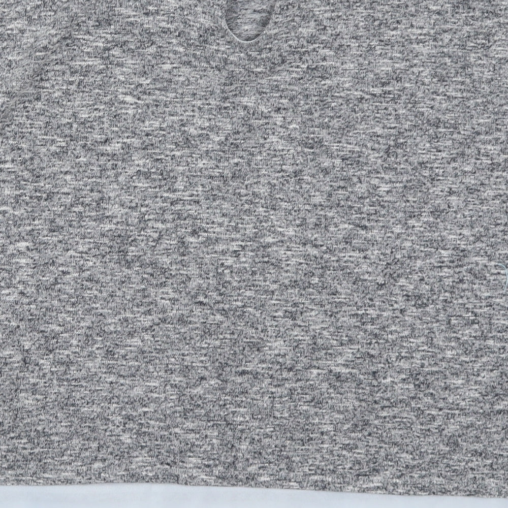 F&F Womens Grey   Basic T-Shirt Size 10