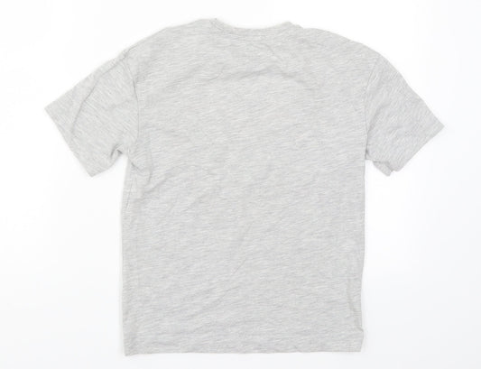 Matalan Girls Grey Solid  Top Pyjama Top Size 9 Years  - Sleep Squad