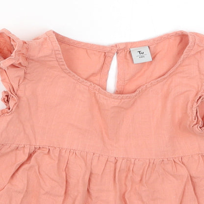 TU Girls Pink   Basic Blouse Size 2-3 Years