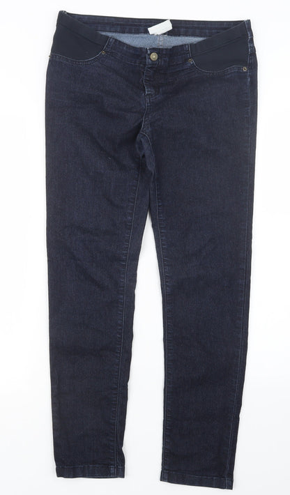 Womens UK Size S JoJo Maman Bébé Regular Fit Straight Blue Jeans