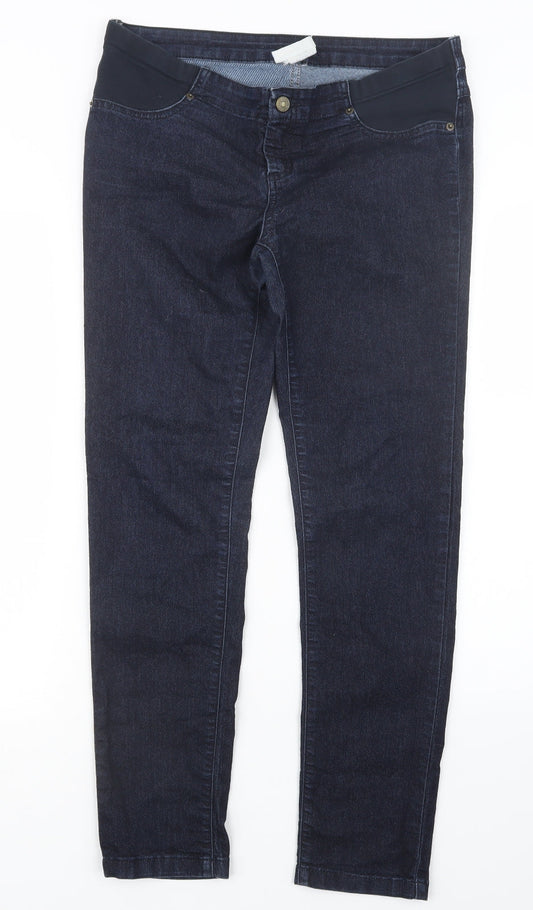 Womens UK Size S JoJo Maman Bébé Regular Fit Straight Blue Jeans