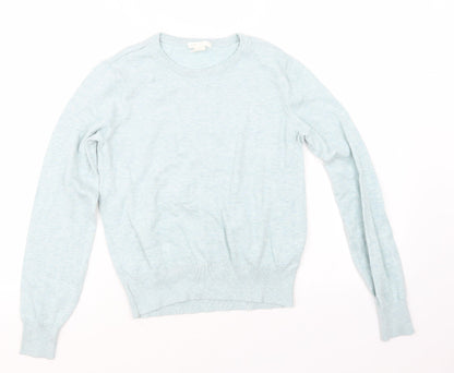 Womens UK Size S H&M Blue Pullover Jumper