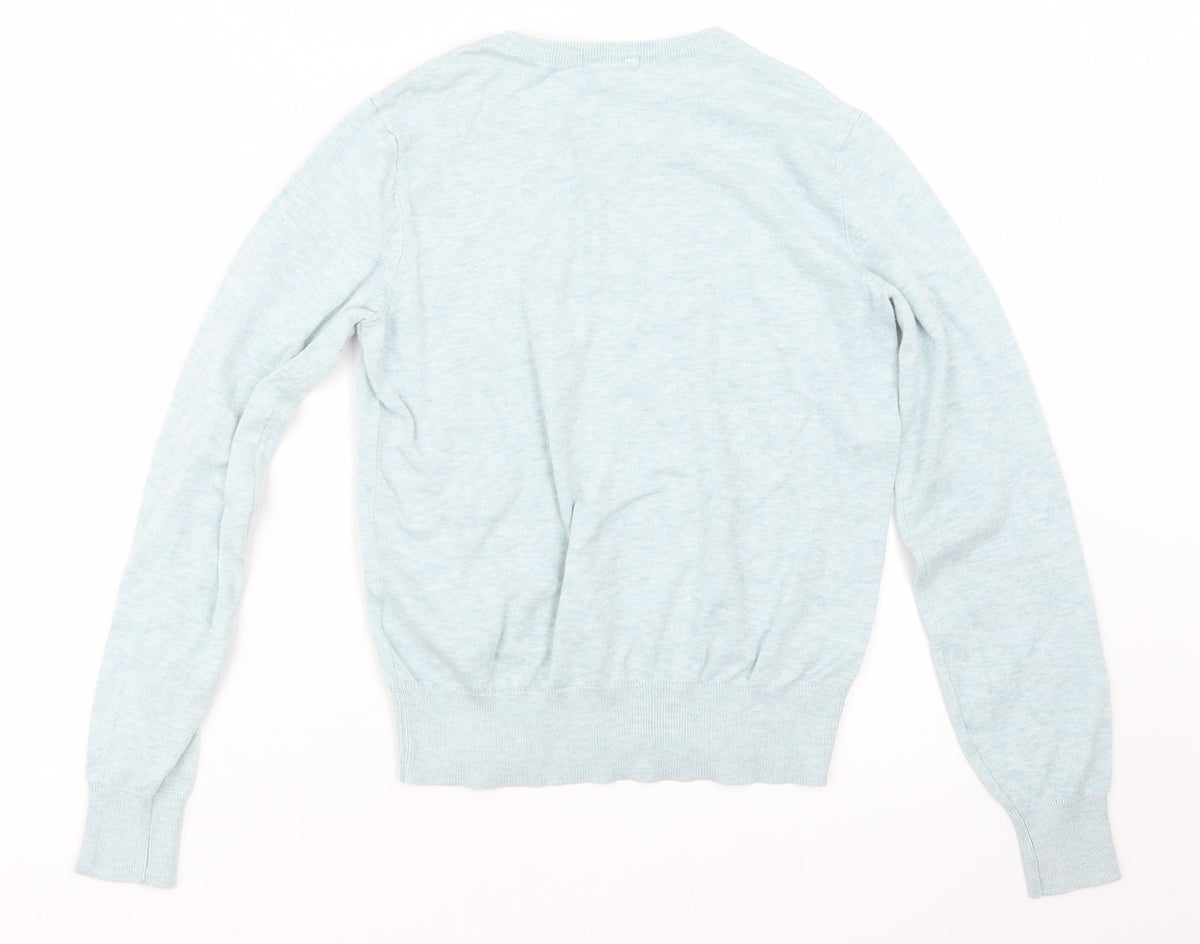 Womens UK Size S H&M Blue Pullover Jumper