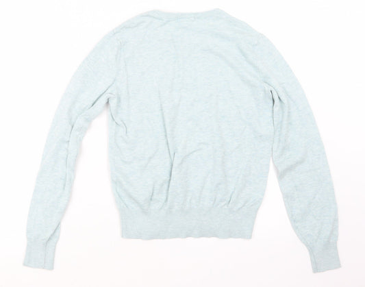 Womens UK Size S H&M Blue Pullover Jumper
