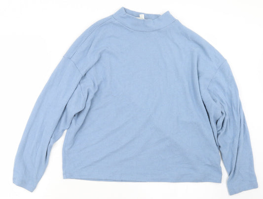 Womens UK Size S H&M Blue Pullover Jumper