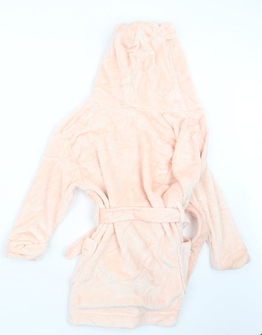 NEXT Girls Pink Geometric  Top Robe Size 5-6 Years