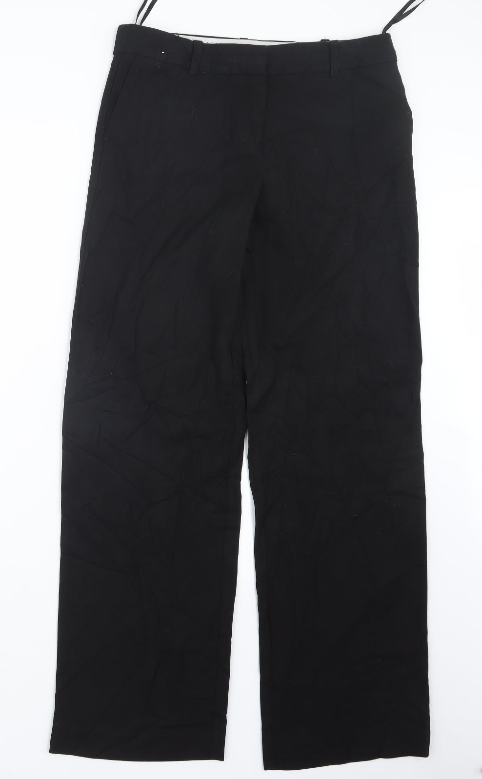 Womens UK Size 8 NEXT Regular Fit  Black Trousers