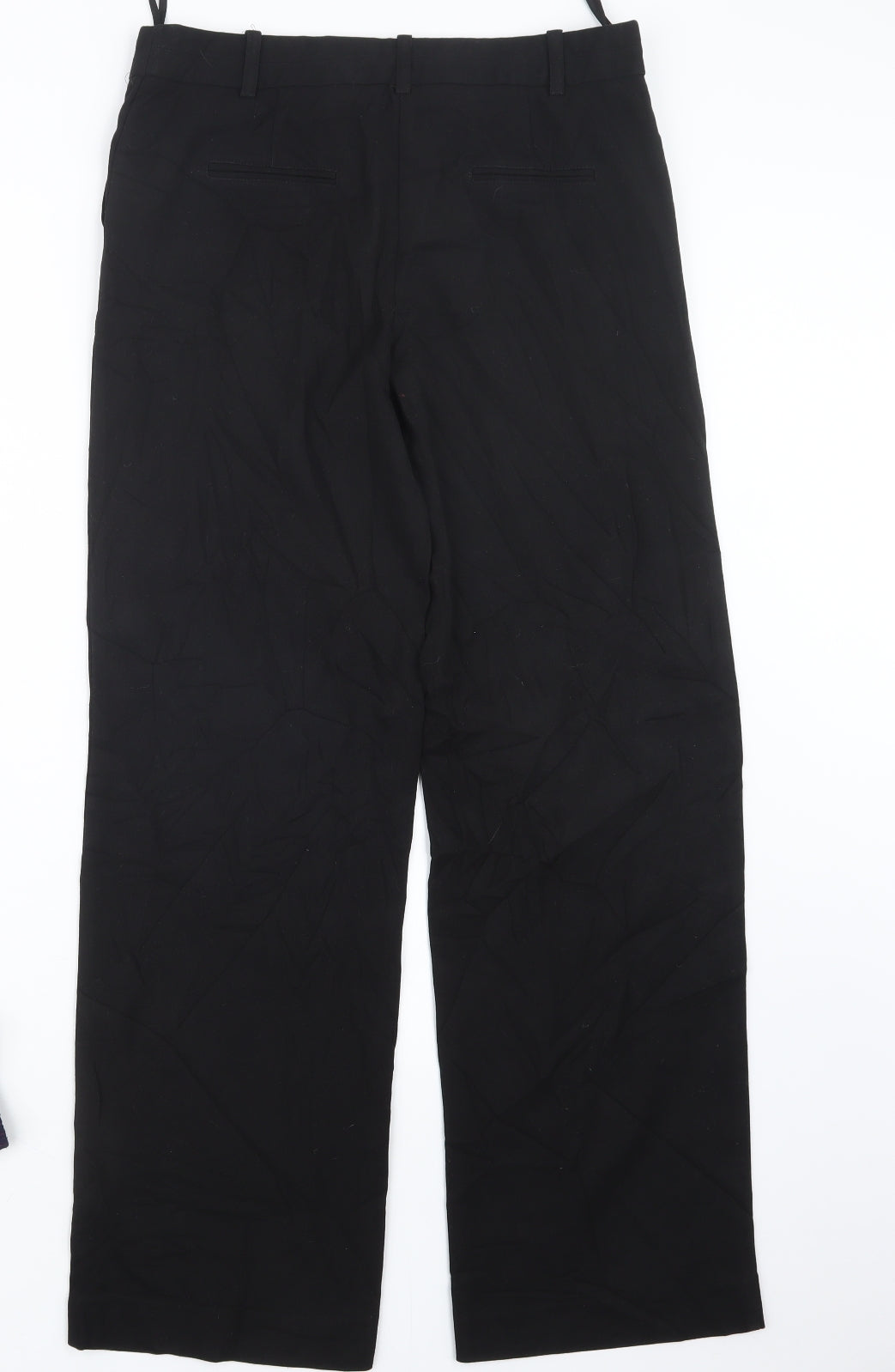 Womens UK Size 8 NEXT Regular Fit  Black Trousers
