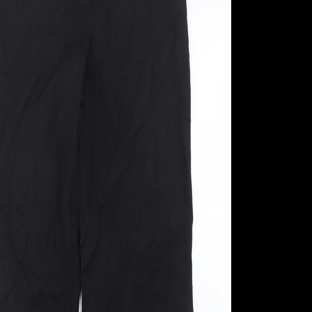 Womens UK Size 8 NEXT Regular Fit  Black Trousers