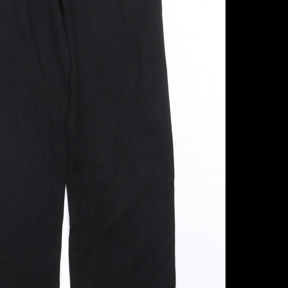 Womens UK Size 8 NEXT Regular Fit  Black Trousers