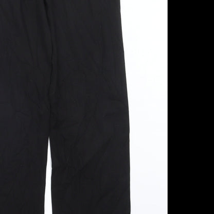 Womens UK Size 8 NEXT Regular Fit  Black Trousers
