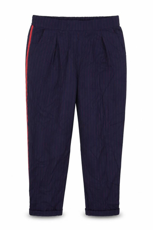 Womens UK Size L Stradivarius Regular Fit  Blue Trousers