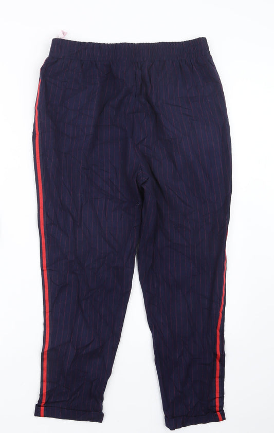 Stradivarius Womens Blue   Trousers  Size L L25 in