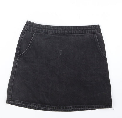 Womens UK Size 26 in Topshop Straight & Pencil Denim Skirt