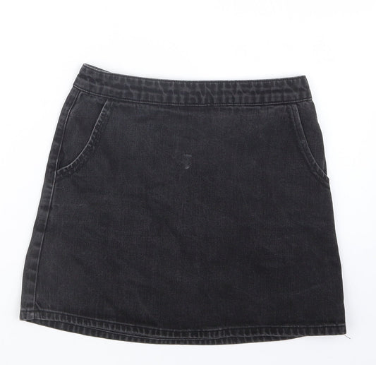 Womens UK Size 26 in Topshop Straight & Pencil Denim Skirt