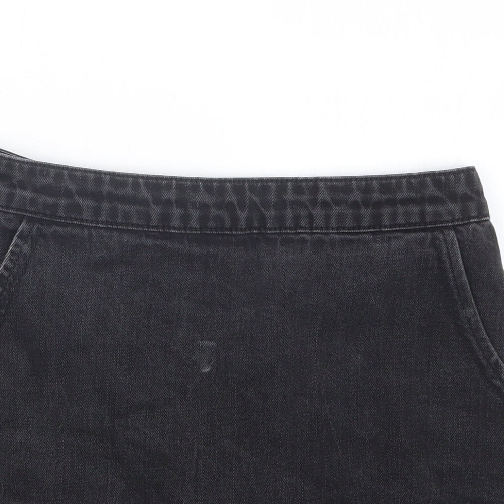 Womens UK Size 26 in Topshop Straight & Pencil Denim Skirt