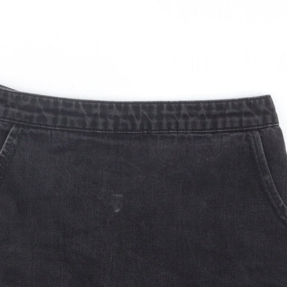 Womens UK Size 26 in Topshop Straight & Pencil Denim Skirt