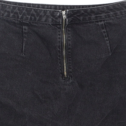 Womens UK Size 26 in Topshop Straight & Pencil Denim Skirt
