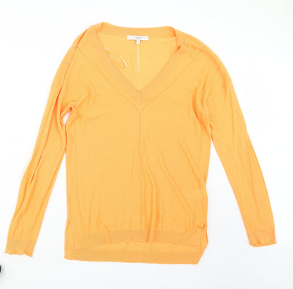 Womens UK Size 12 NEXT Orange Pullover Jumper