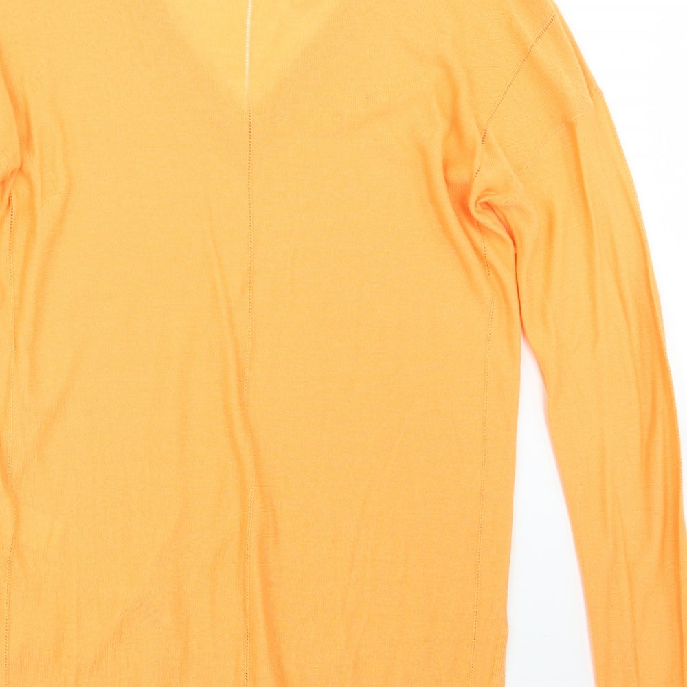 Womens UK Size 12 NEXT Orange Pullover Jumper
