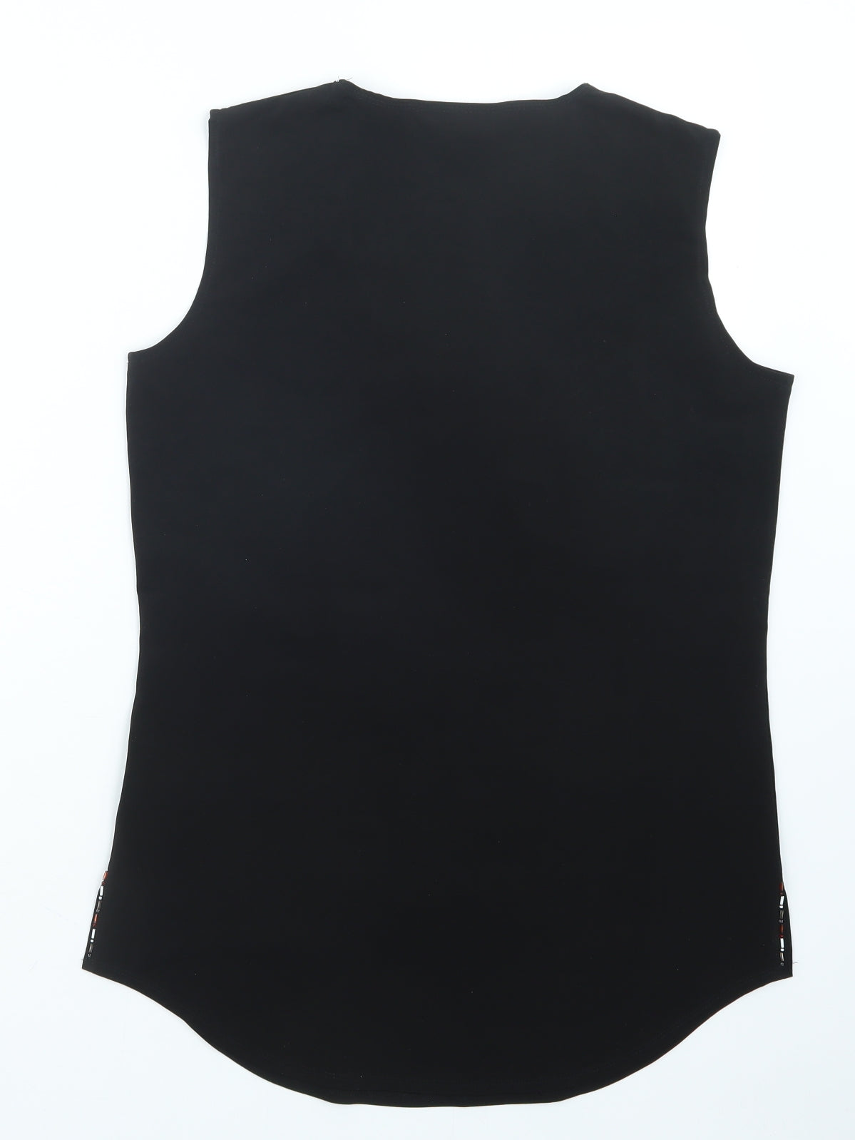 Womens UK Size 14 Michele Hope Black Basic Tank