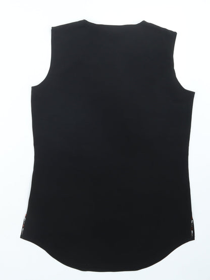 Womens UK Size 14 Michele Hope Black Basic Tank