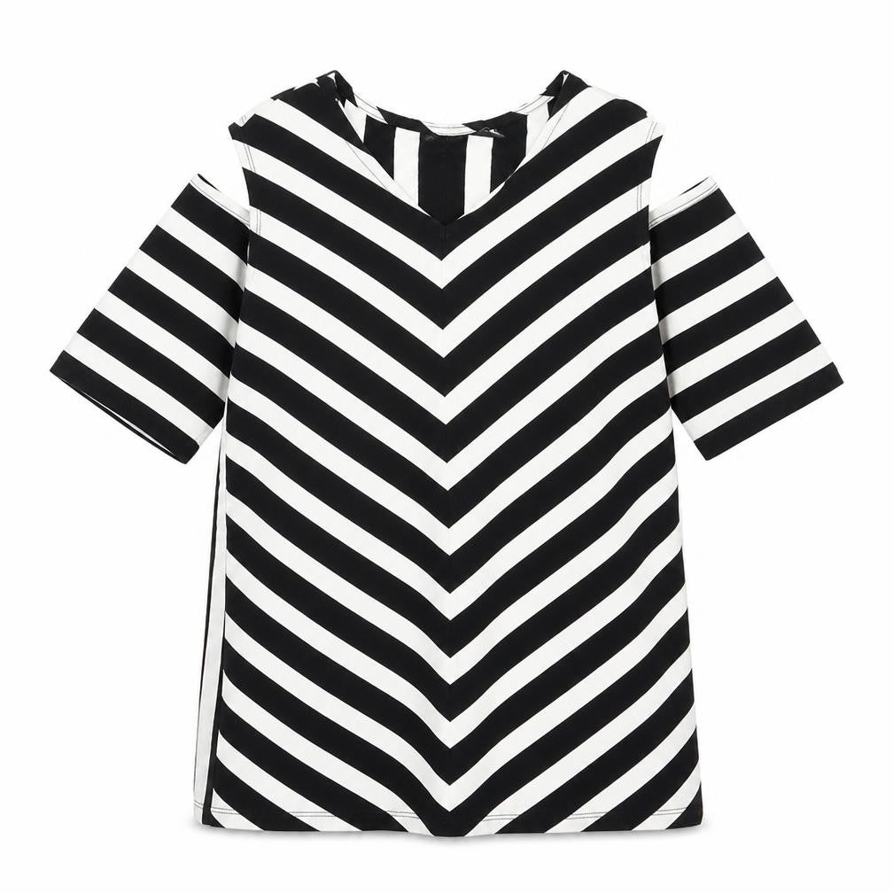 Womens UK Size M Susan Graver Black Basic T-Shirt