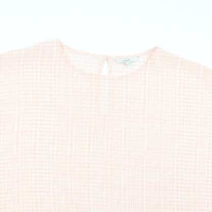Womens UK Size 18 NEXT Pink Basic Blouse
