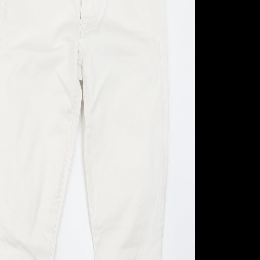 Gap Womens White  Denim Skinny Jeans Size 27 in L26 in