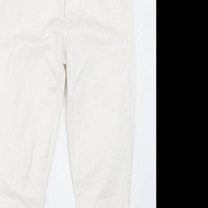 Gap Womens White  Denim Skinny Jeans Size 27 in L26 in