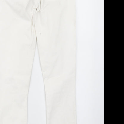 Gap Womens White  Denim Skinny Jeans Size 27 in L26 in