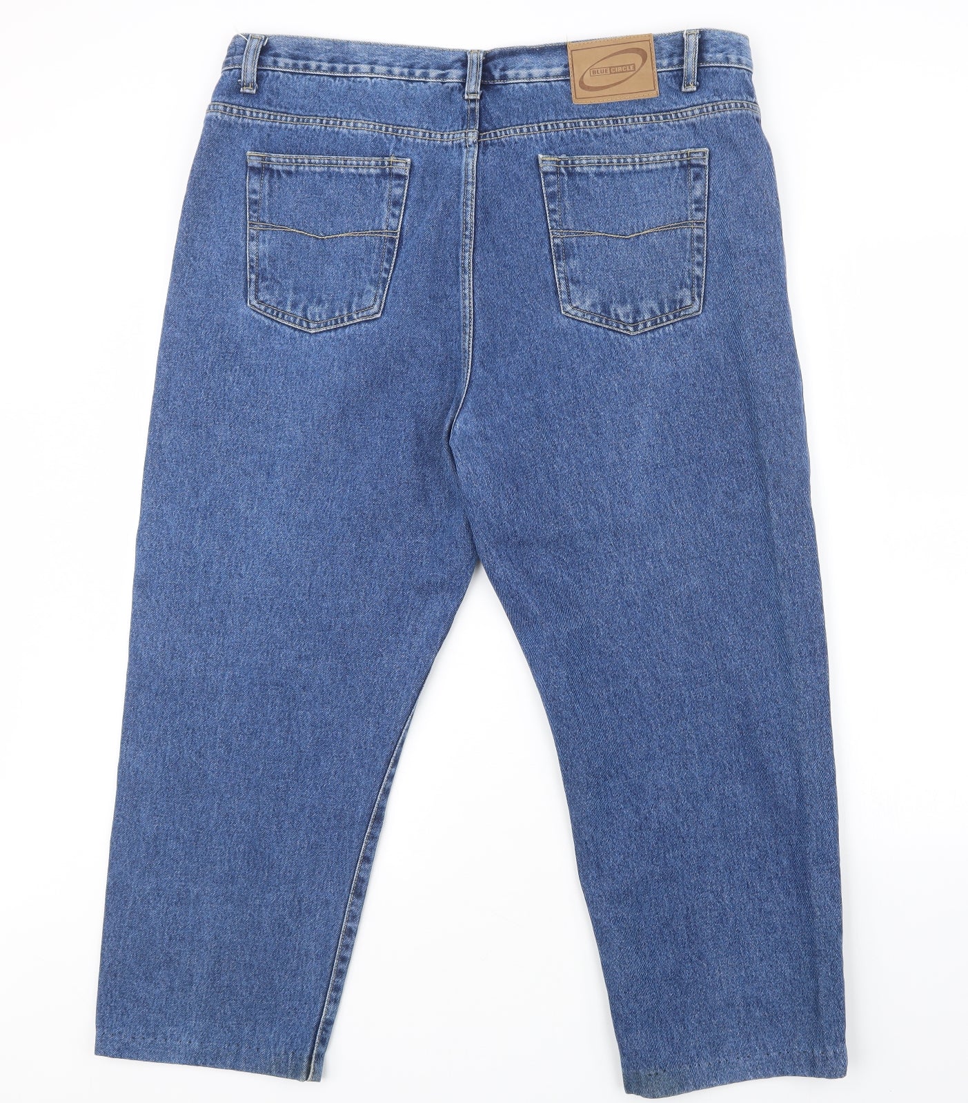 Blue Circle Mens Blue  Denim Straight Jeans Size 39 in L25 in