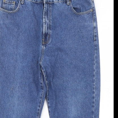 Blue Circle Mens Blue  Denim Straight Jeans Size 39 in L25 in