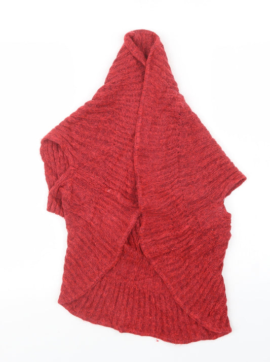 Womens UK Size S Per Una Red Cardigan Jumper
