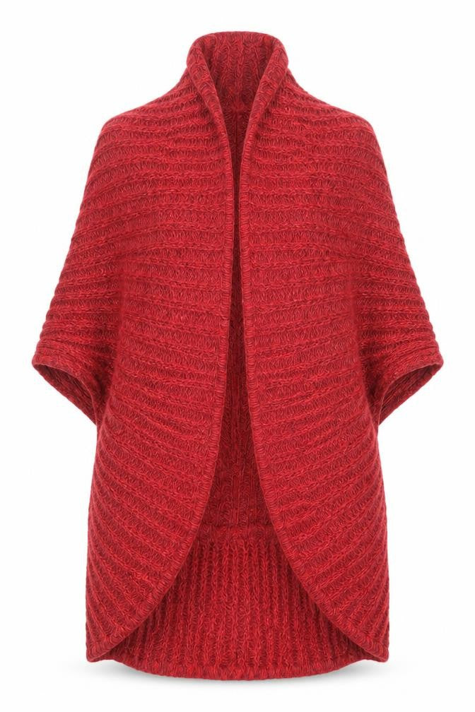 Womens UK Size S Per Una Red Cardigan Jumper
