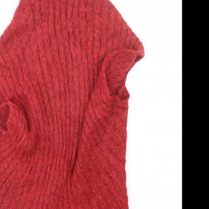 Womens UK Size S Per Una Red Cardigan Jumper