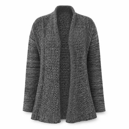 Womens UK Size M Insight Grey Cardigan Jumper