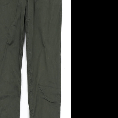 River Island Mens Green   Chino Trousers Size 26 in L34 in
