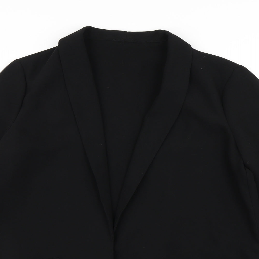 Warehouse Womens Black   Jacket Blazer Size 10