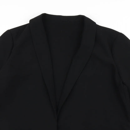 Warehouse Womens Black   Jacket Blazer Size 10