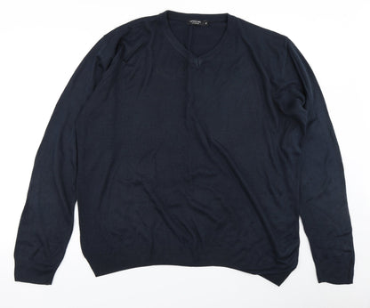 Capsule Mens Blue  Knit Pullover Jumper Size XL