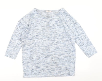 Womens UK Size 8 TU Blue Basic T-Shirt