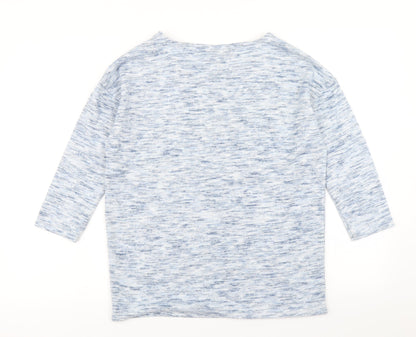 Womens UK Size 8 TU Blue Basic T-Shirt