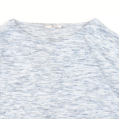 Womens UK Size 8 TU Blue Basic T-Shirt
