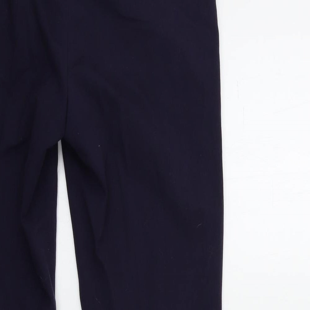 Womens UK Size 8 H&M Regular Fit  Blue Trousers