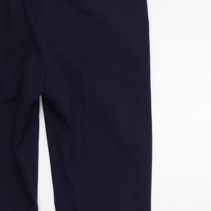 Womens UK Size 8 H&M Regular Fit  Blue Trousers