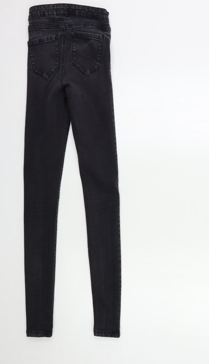 Denim & Co. Womens Blue  Denim Skinny Jeans Size 6 L31 in