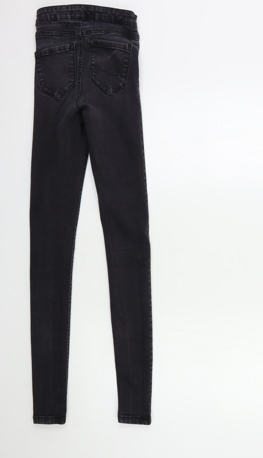 Denim & Co. Womens Blue  Denim Skinny Jeans Size 6 L31 in