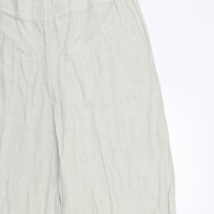 Womens UK Size 18 Preworn Regular Fit Windbreaker Grey Trousers