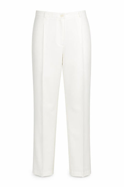 Womens UK Size 36 in Preworn Regular Fit  White Trousers